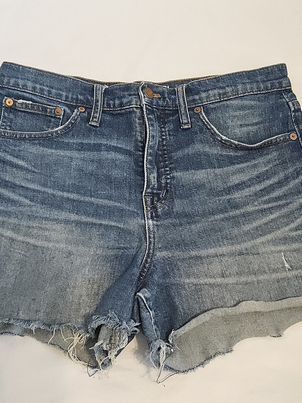 MADEWELL-Denim Cutoff Women’s Shorts